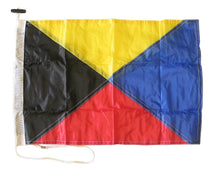 Sewn Nylon Code Flag Set, Wallet And Bag