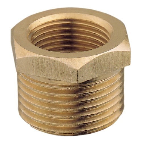 Brass Hex Bush 3/8