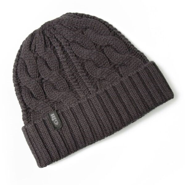 Gill Cable Knit Beanie Graphite