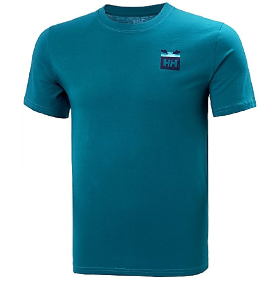Helly Hansen Nord Graphic T-Shirt Deep Lagoon